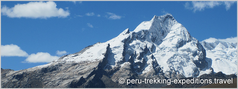 Peru: Climbing Nevado Huamashraju (5434 m), located East of the Huaraz City