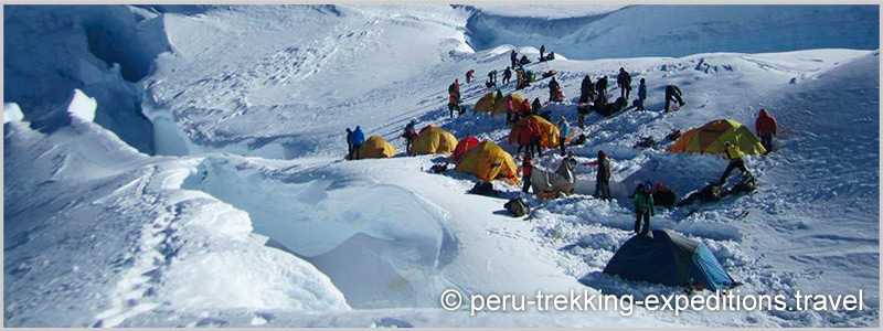 Peru: Expedition Nevados Vallunaraju (5686 m)Alpamayo (5947 m) or Huascarán (6768 m)