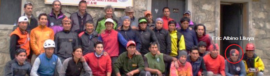 Peruvian Mountain Guides in Peru En 1977 Camille Bournissen, Vice-presidente de la Asociación de Guías de Montaña de Suiza (AGS) 